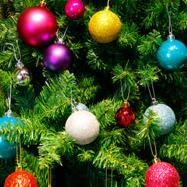 Modern Christmas Tree Balls