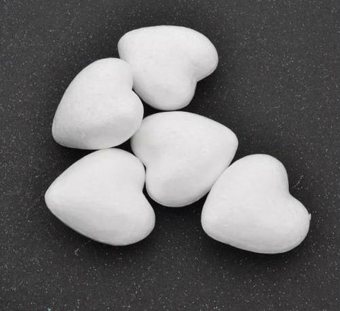 Heart Shape Styrofoam Christmas Decorations