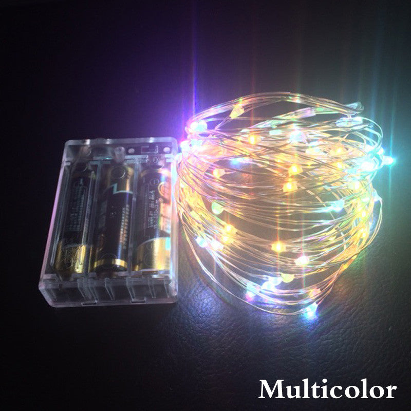 Battery Operated LED String Christmas Lights