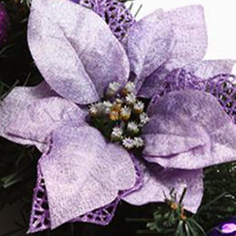 Christmas Wreath  with Artificial Flowers
