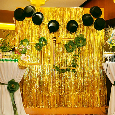 Foil Fringe Tinsel Curtain