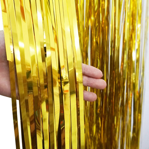 Foil Fringe Tinsel Curtain