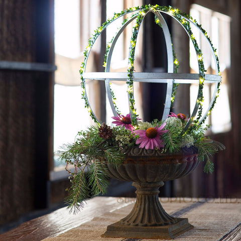 Leaf Garland Battery Operated String Lights