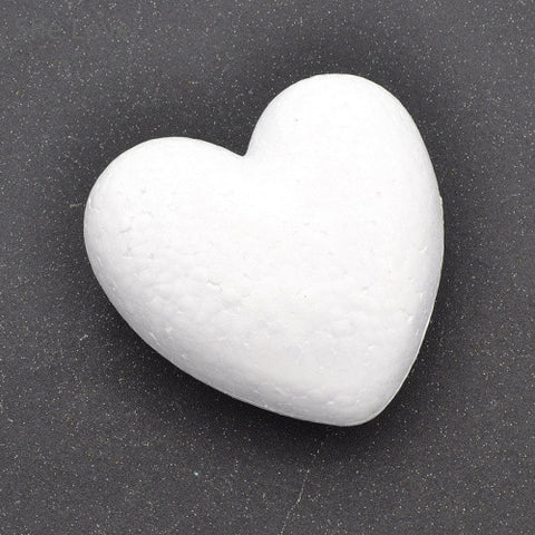 Heart Shape Styrofoam Christmas Decorations