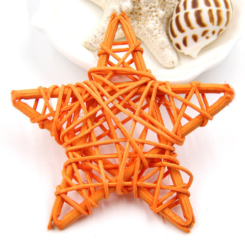 Star Shape Rattan Christmas Decorations