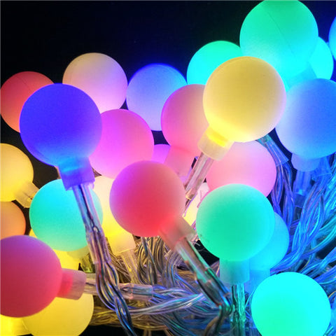 Multicolor LED String Lights